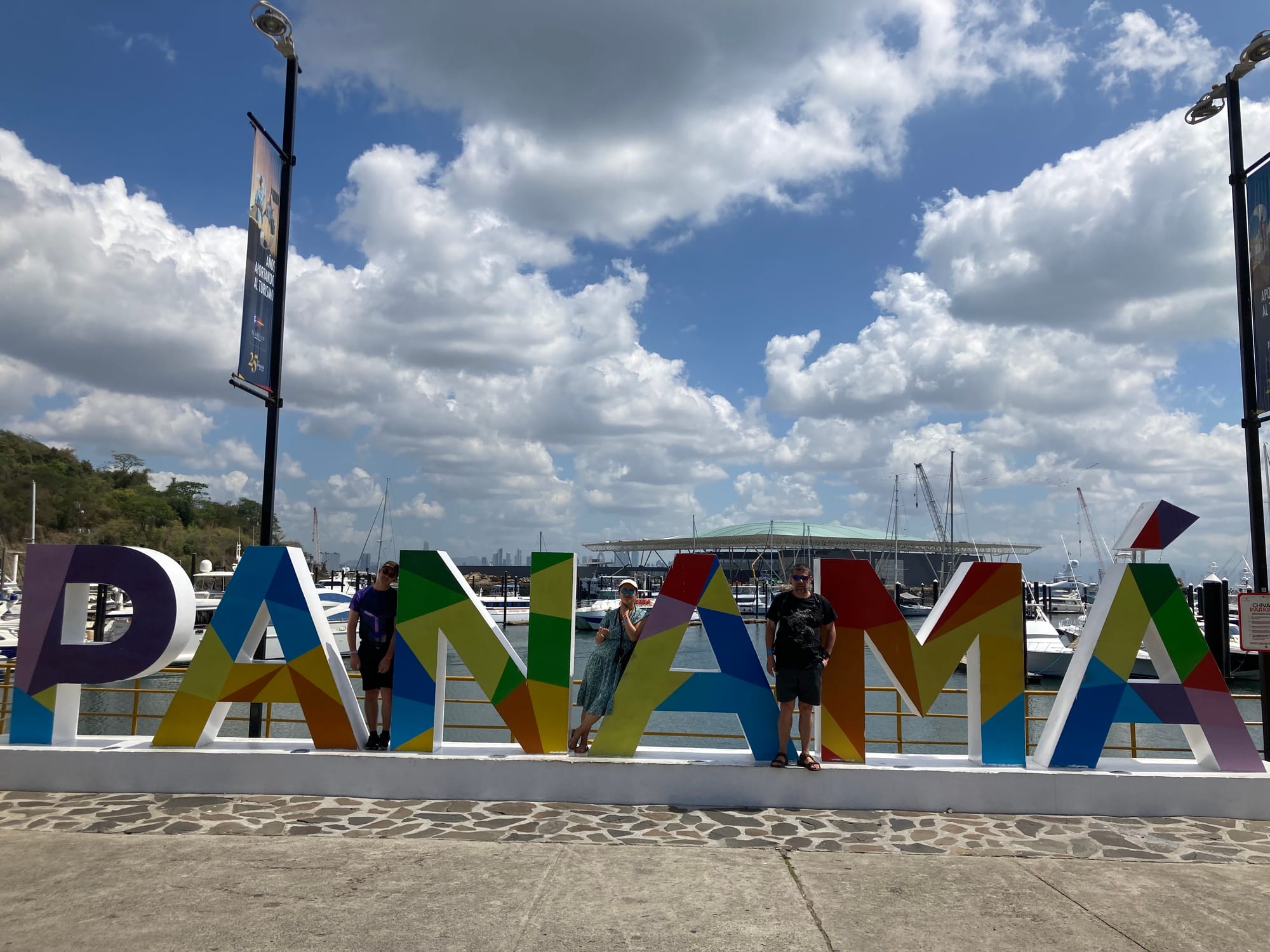 Eric et Nam au Panama