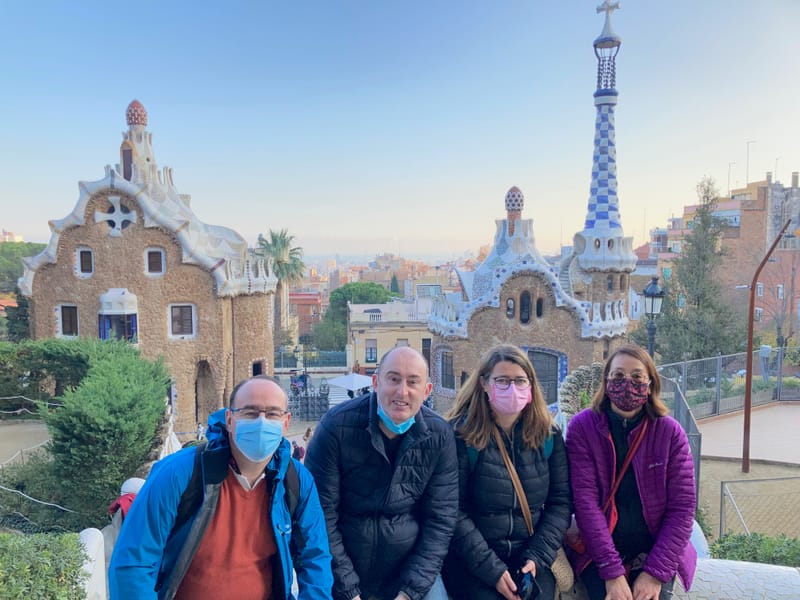 2021 Décembre - Nam (sans Eric) à Barcelone