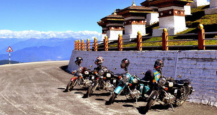 BHUTAN MOTORBIKE RIDE