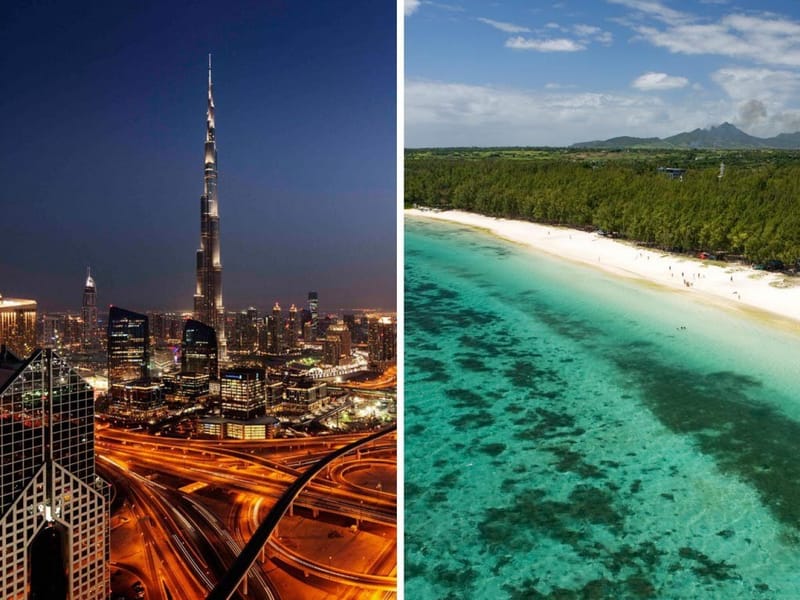 DUBAI & MAURITIUS