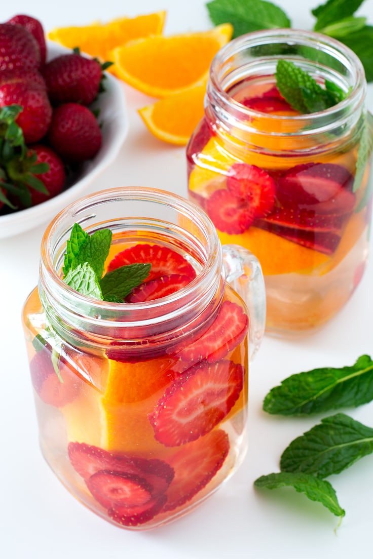 Fruit infused water