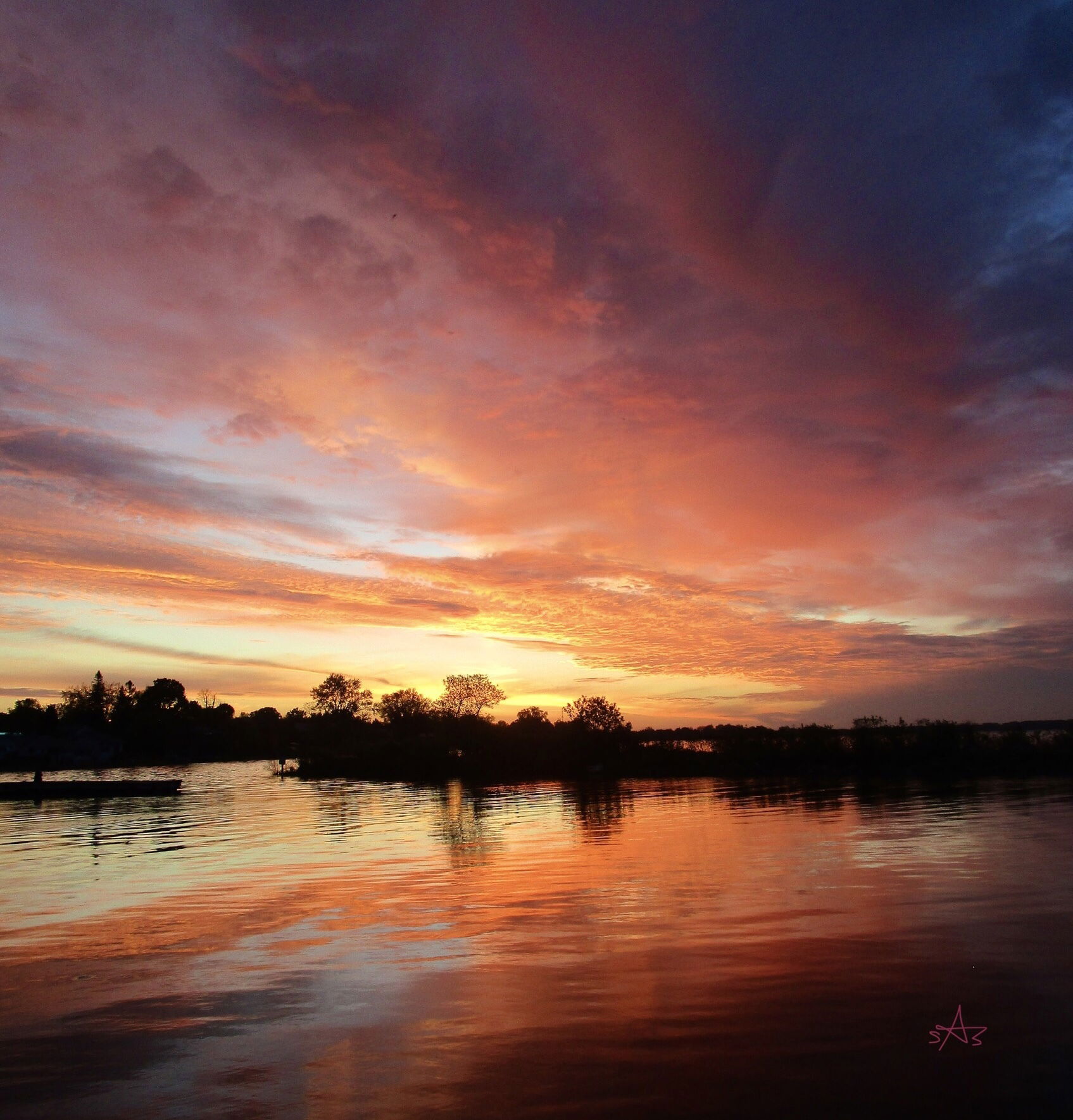 Sultry sunrise