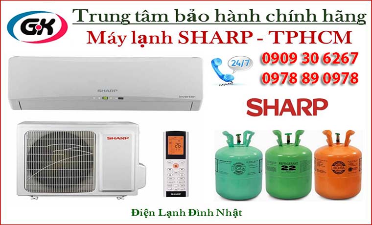 Trung tam bao hanh may lanh Sharp uy tin