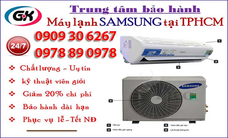 Trung tam bao hanh may lanh Samsung uy tin