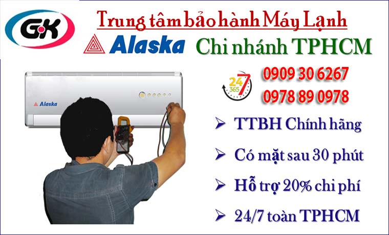 Trung tam bao hanh may lanh Alaska uy tin