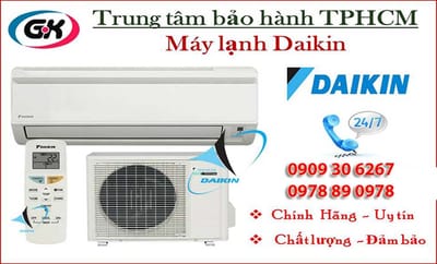 Trung tam bao hanh may lanh Daikin tai Tphcm nhanh chong