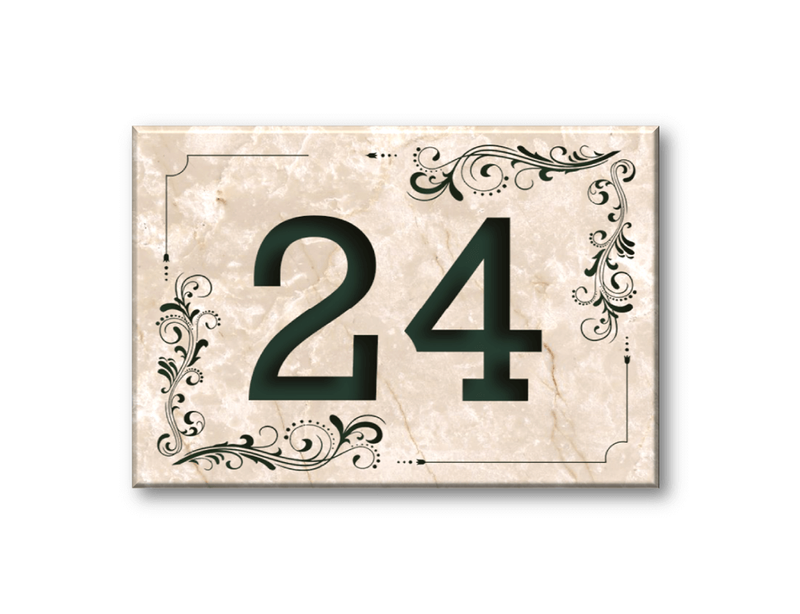 Decalcomanie Con Numeri In Vetro - Italia - Foto 8