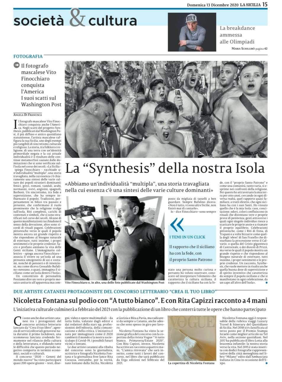 La Sicilia - quotidiano 13 dicembre 2020