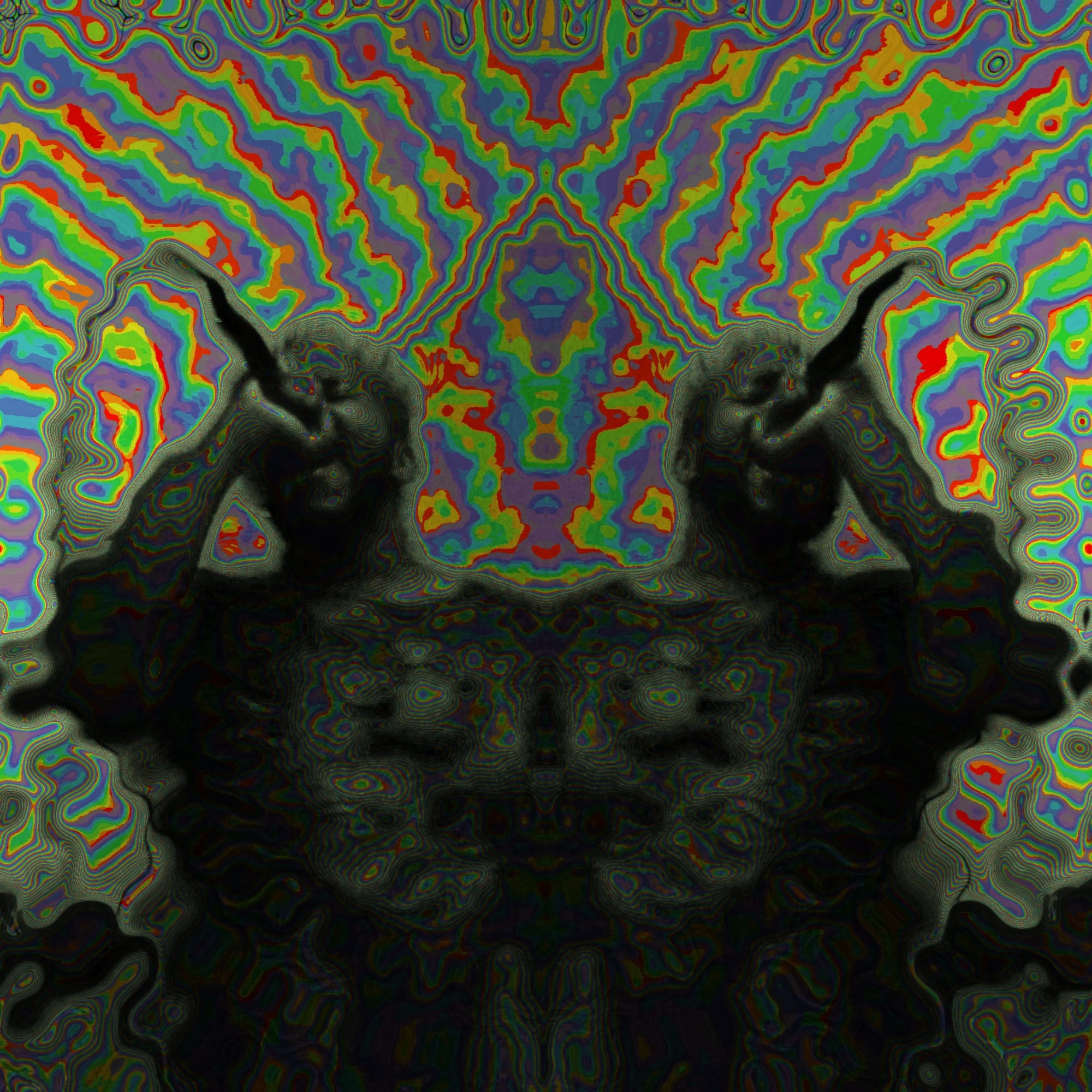 Rikki Khri$t performing at an underground show