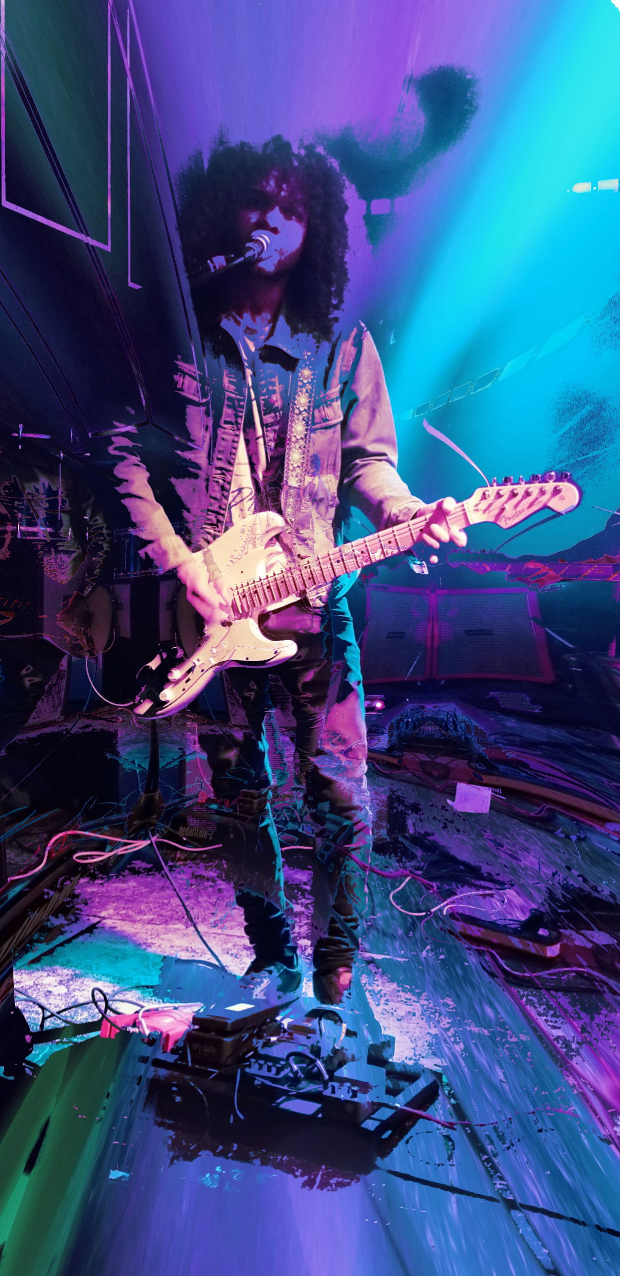 Jonathan, guitarist of Dead Lucid