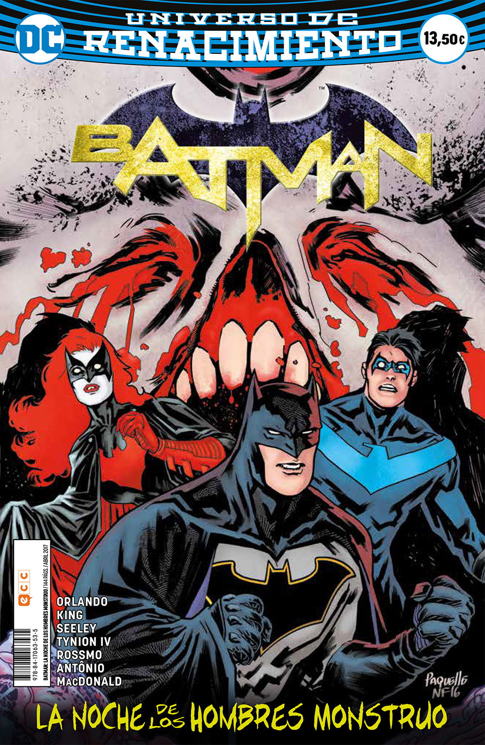 BATMAN Rebirth: "La Noche De Los Hombres Monstruos"