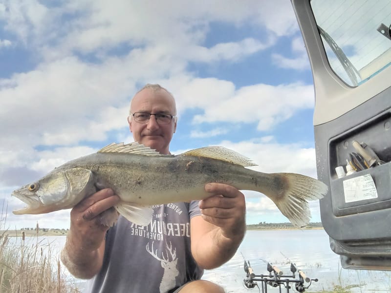 Angeln im Moment