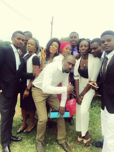 1360 Mass Communication students