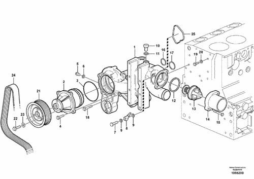 EC210B Prime : Water Pump System