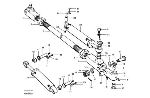 Volvo / Champion Grader_Drag Link : G710A-G740A