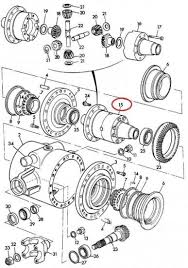 JCB 3CX_Front Axle_Diff Assembly