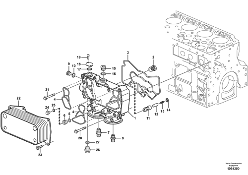 Volvo/Deutz-Oil Cooler System