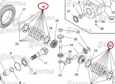 Dana Spicer : rear axle 113-051