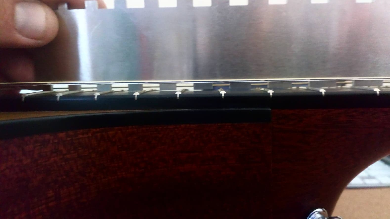 Martin GPCPA4 Fretboard Uneven