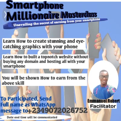 About Smartphone Millionaire Masterclass
