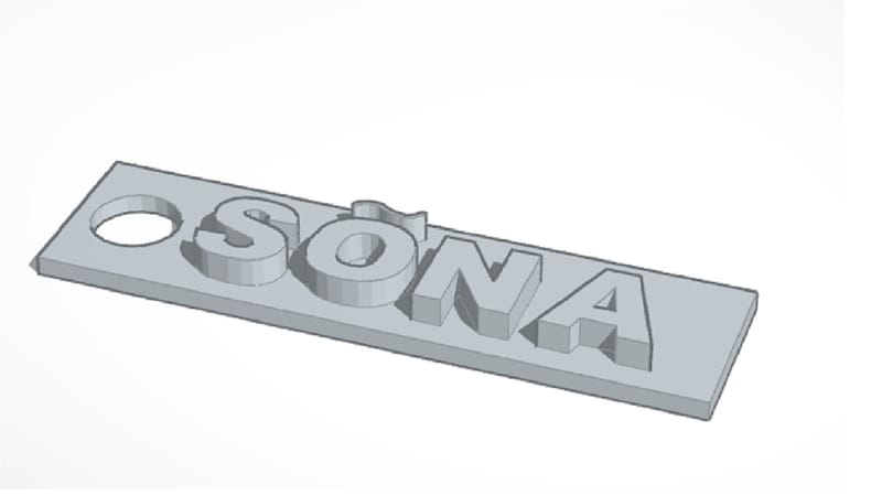 Oma nime või sõnaga võtmehoidja