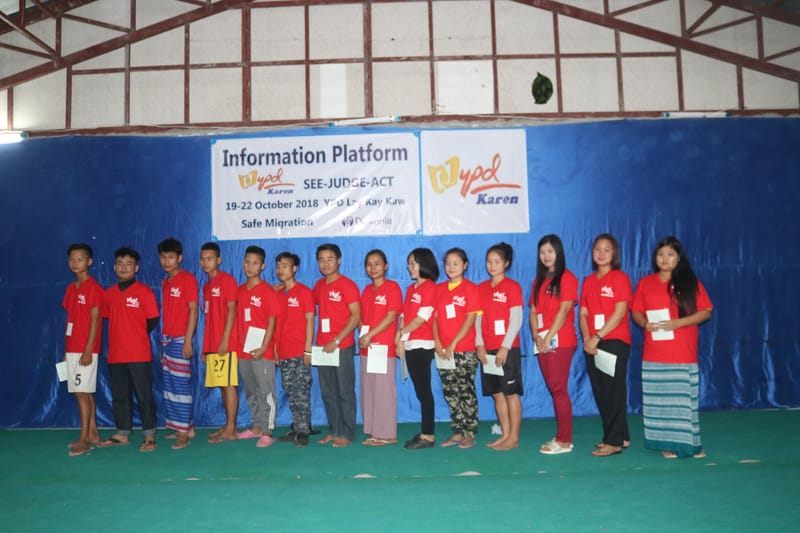 Exposure Trip 3. Kaw Hser village. Leader - Saw Win Soe