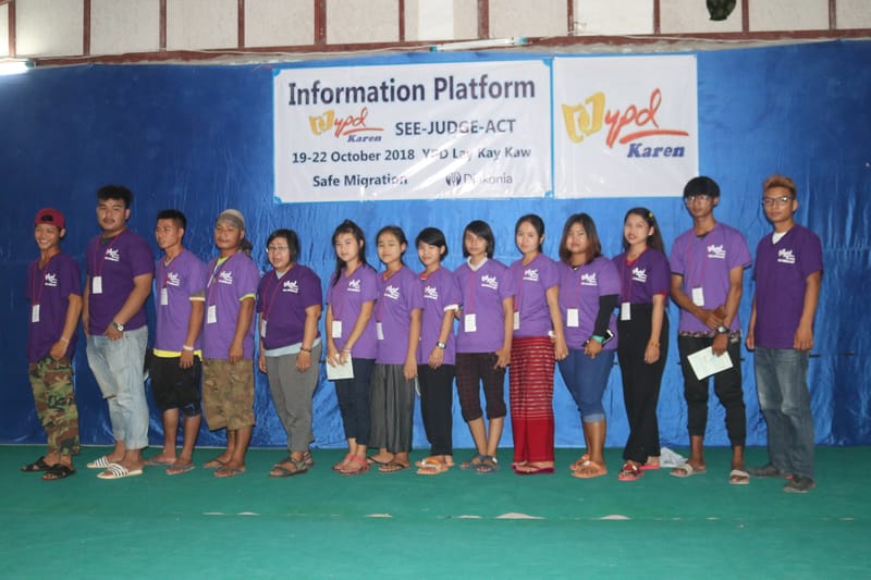 Exposure Trip 2. Noe Poe village. Leader - Saw Eh Law