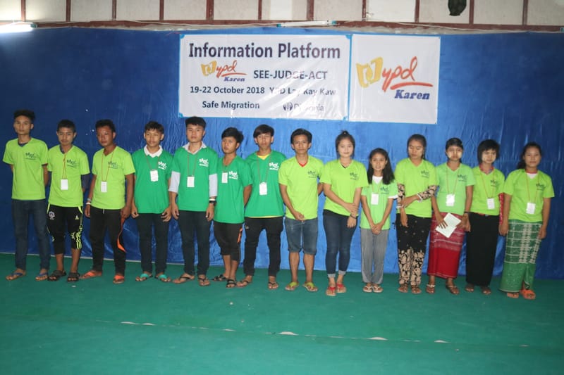 Exposure Trip 6. Bler Doh village. Leader - Saw Min Htet