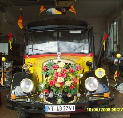 Oldtimer Bus Cabrio