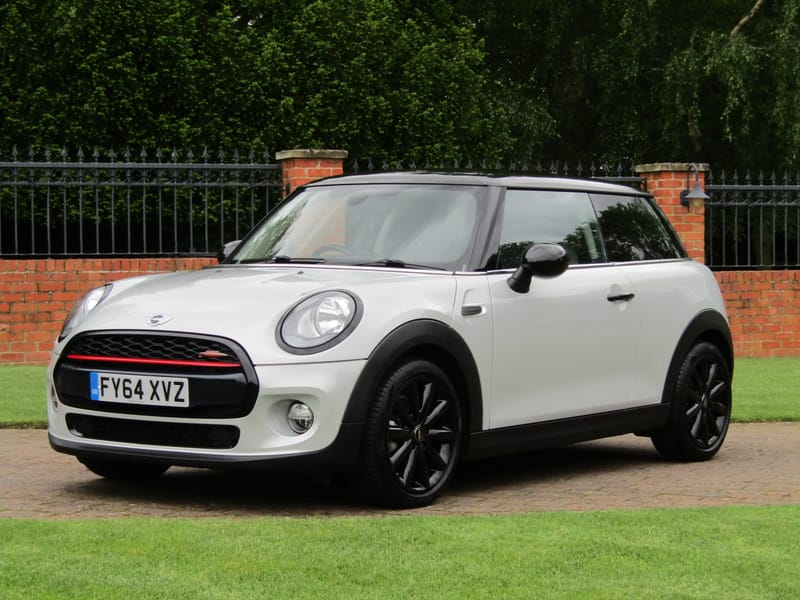SOLD! Mini Cooper, 3dr, 2014, Chili, JCW grill, dechrome, tweed, FSH...