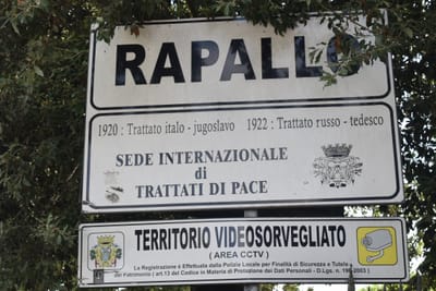 On the history trail in Rapallo with David Roberts