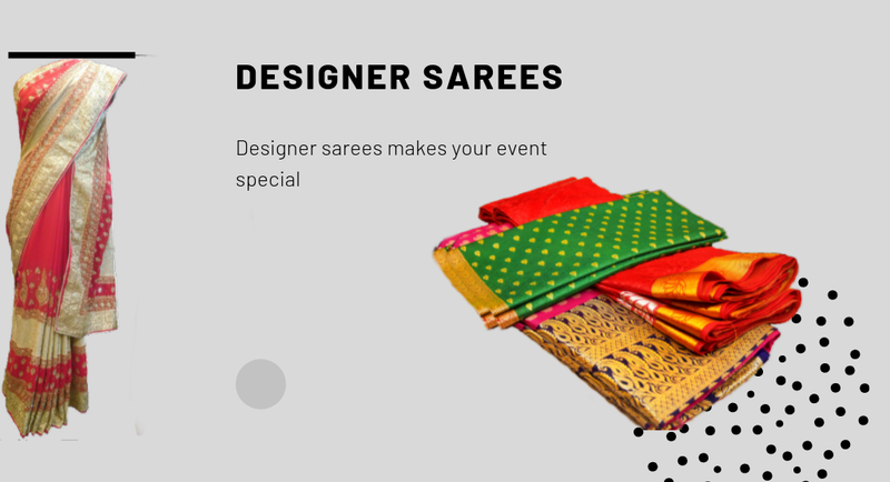 Designer sarees makes your event special