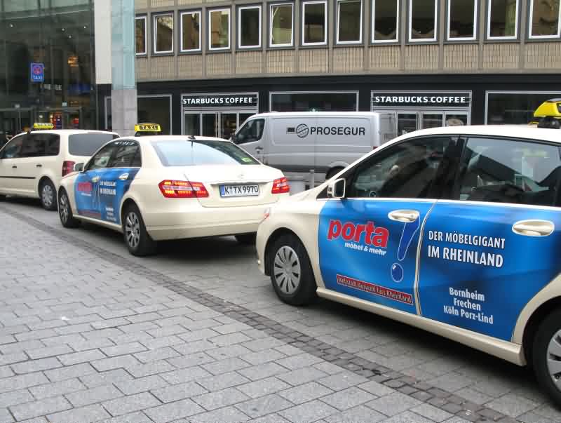 Werbung in Frankfurt Generates Sheer Brand Recognition!