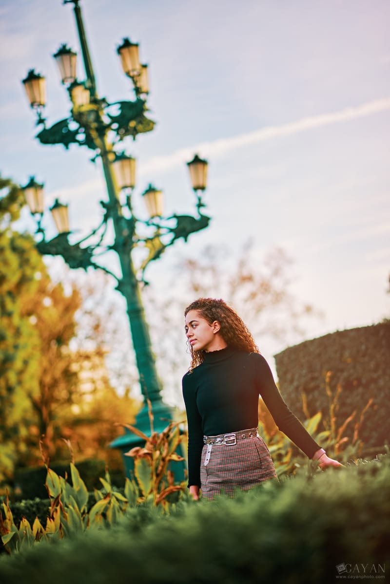Con las hermanas Carla y Caroline