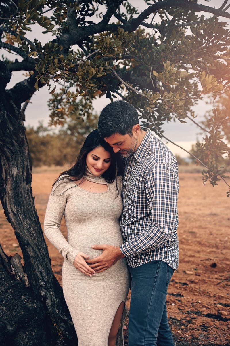 Con mama y papa Aline y Alejandro.