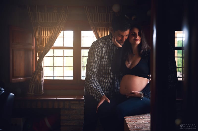 Con mama y papa Aline y Alejandro.