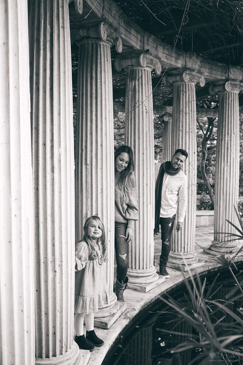 Con la familia Priscila, Gabriel y Manu.