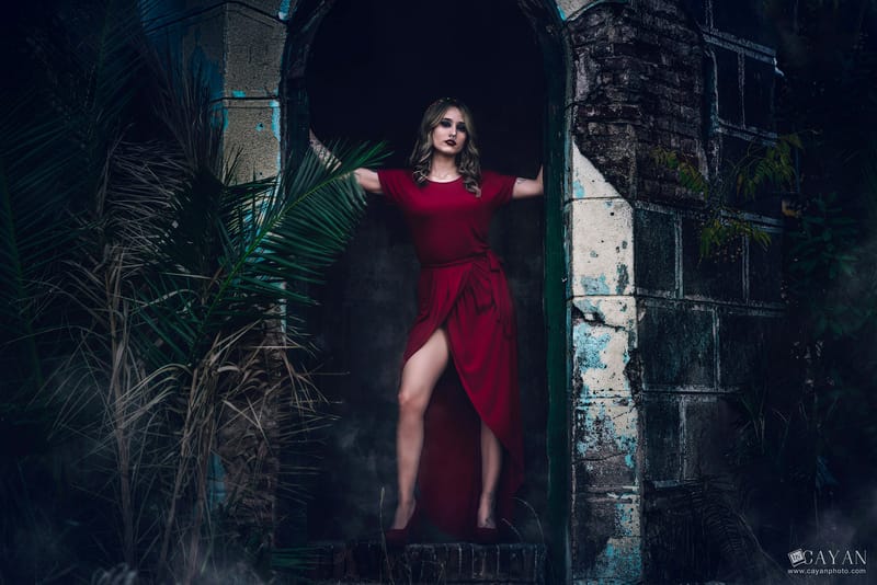 Con la modelo Yasmin Orero - @yasminorero23