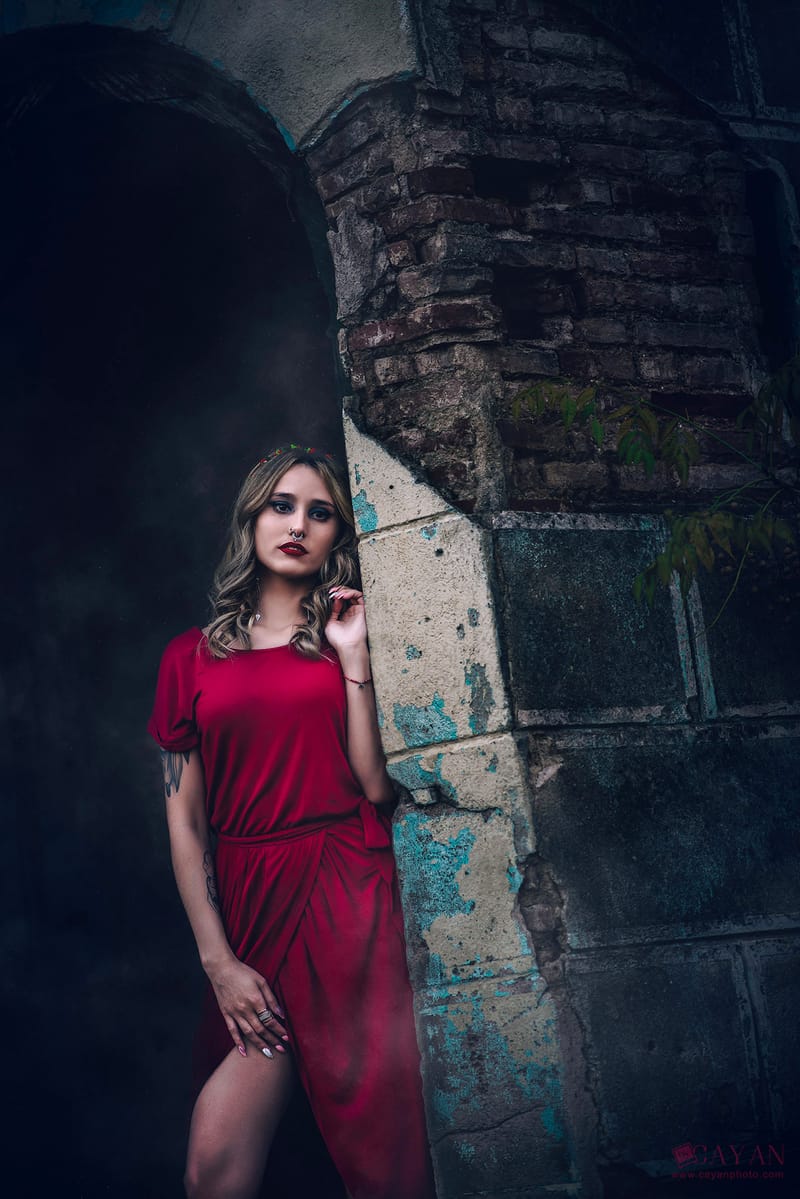 Con la modelo Yasmin Orero - @yasminorero23