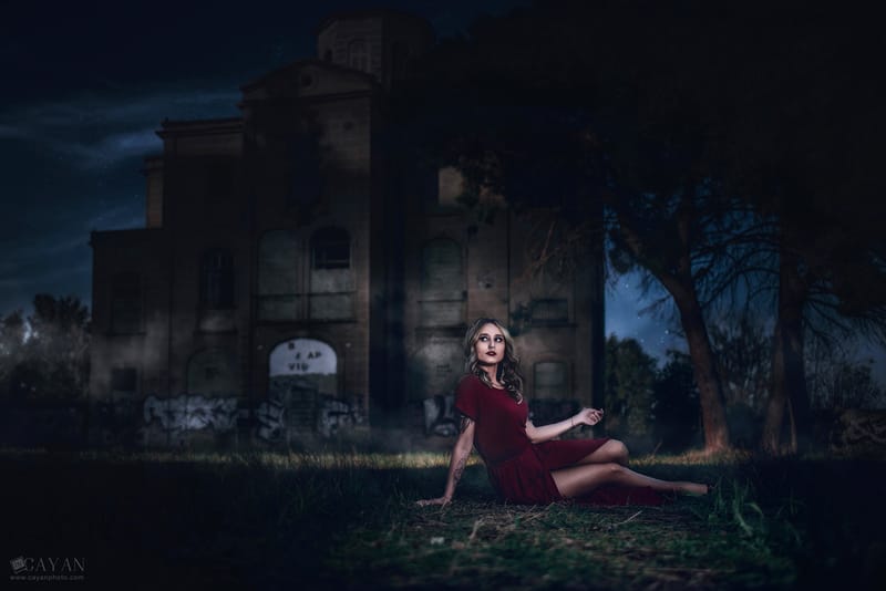 Con la modelo Yasmin Orero - @yasminorero23