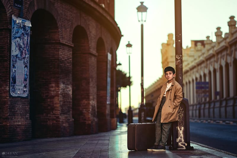 Con el modelo Dani Lligi - @danilligi_13