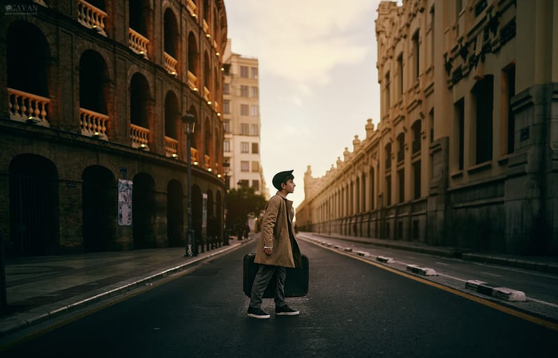 Con el modelo Dani Lligi - @danilligi_13