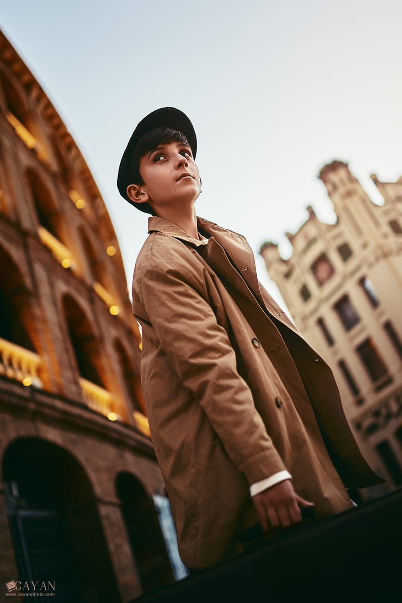 Con el modelo Dani Lligi - @danilligi_13