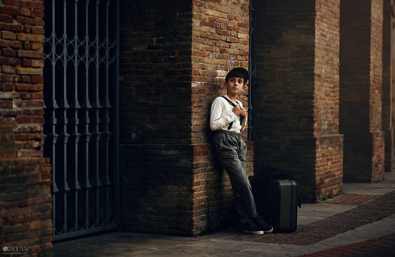 Con el modelo Dani Lligi - @danilligi_13