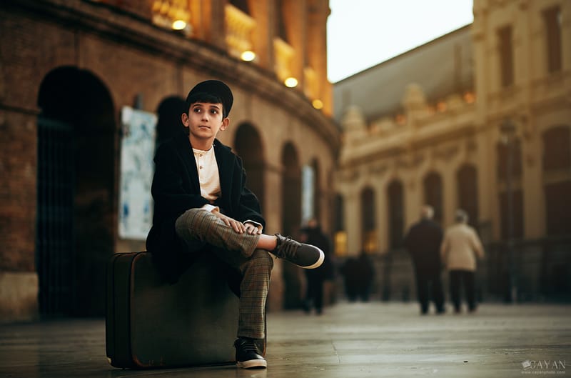 Con el modelo Dani Lligi - @danilligi_13