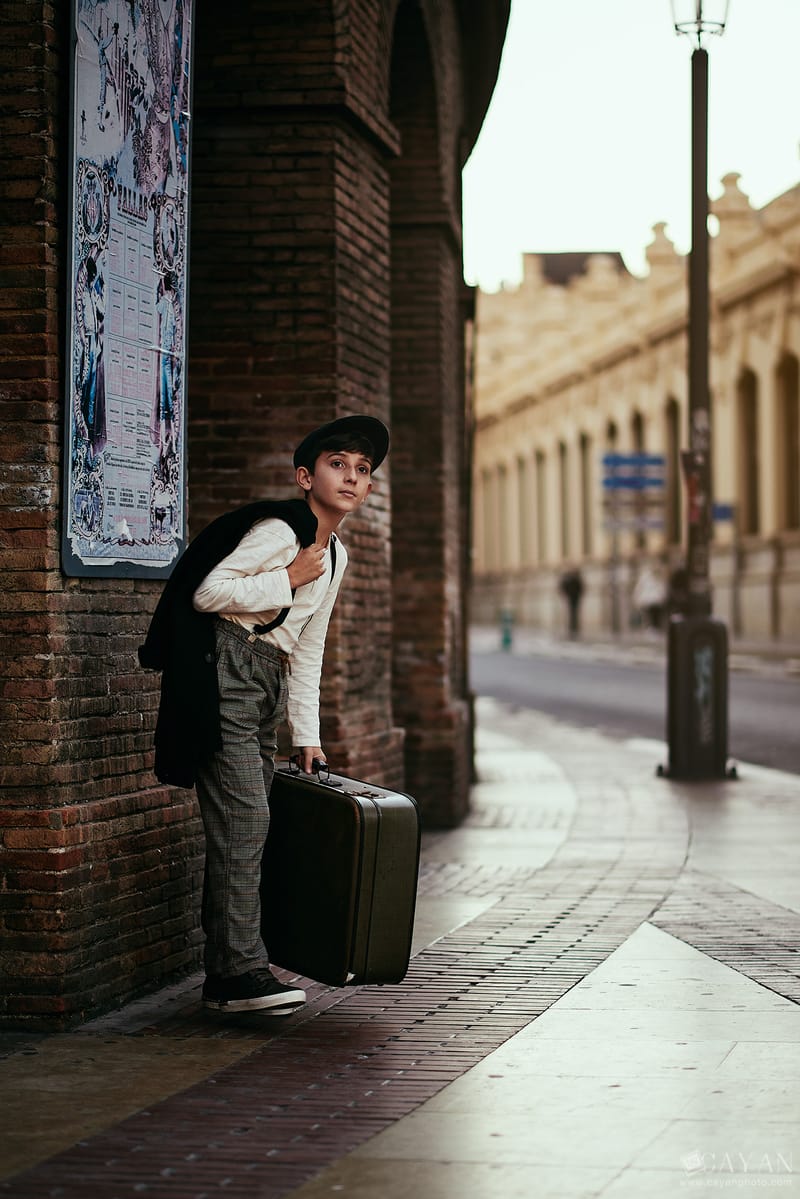 Con el modelo Dani Lligi - @danilligi_13