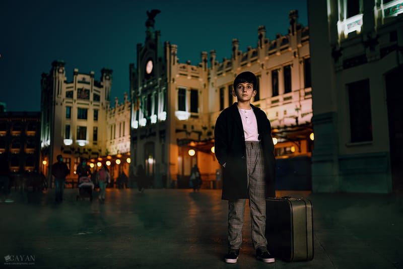 Con el modelo Dani Lligi - @danilligi_13