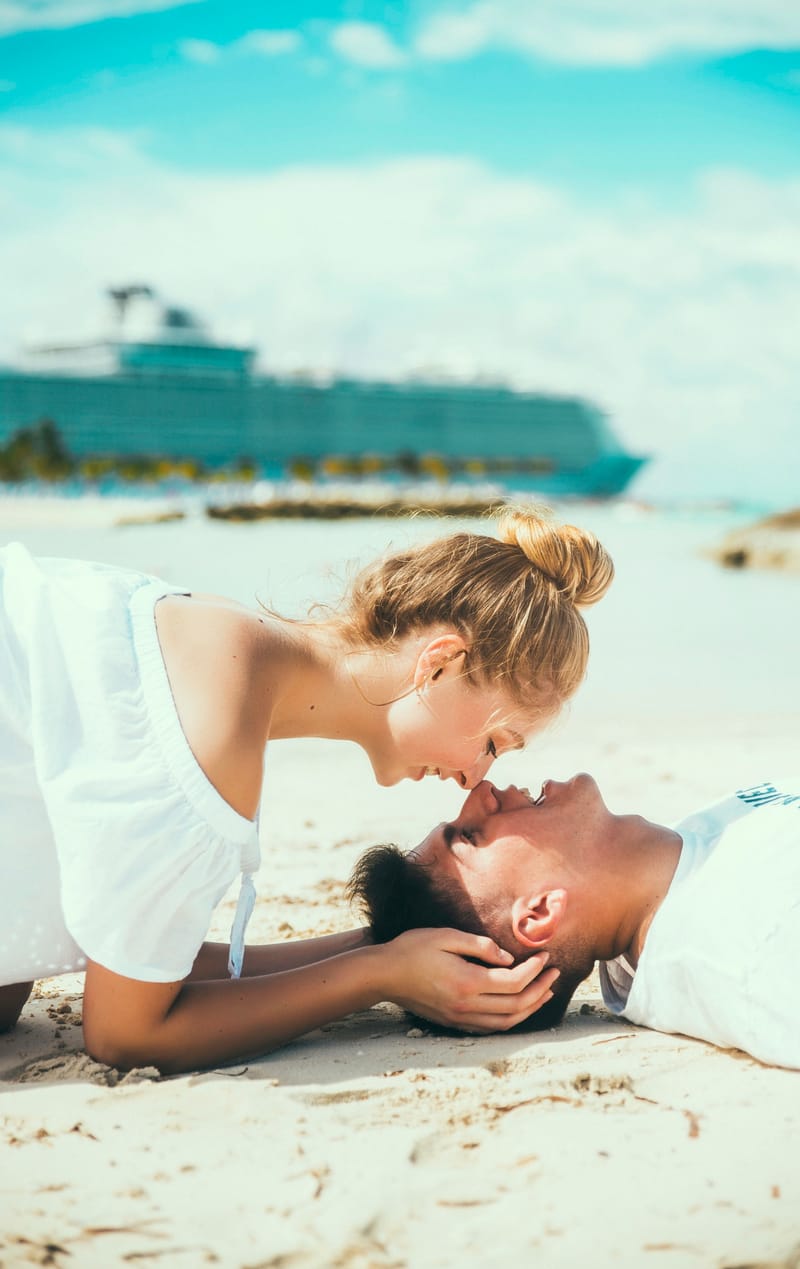 Sesión de fotos en playas en Caribe