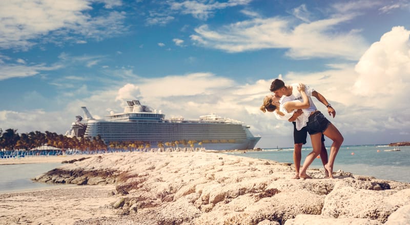 Sesión de fotos en playas en Caribe