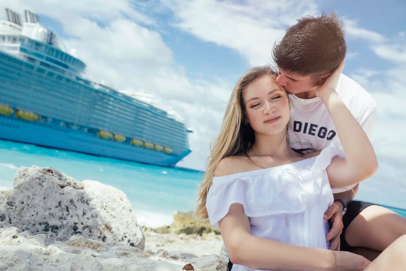 Sesión de fotos en playas en Caribe